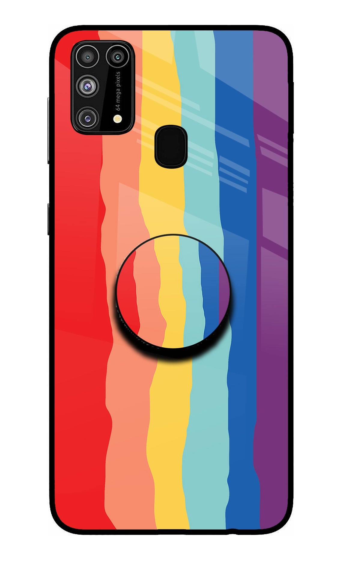 Rainbow Samsung M31/F41 Pop Case