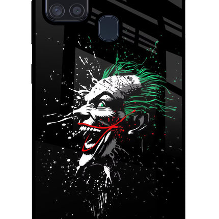 Joker Samsung A21s Glass Case