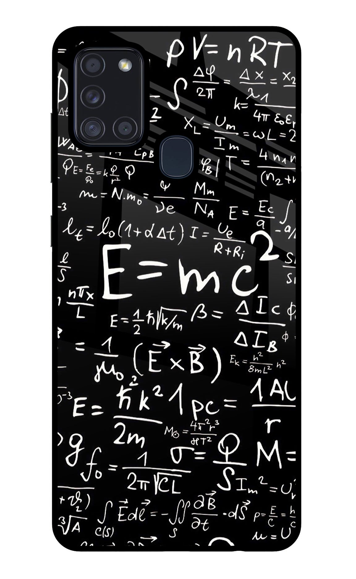 Physics Formula Samsung A21s Back Cover