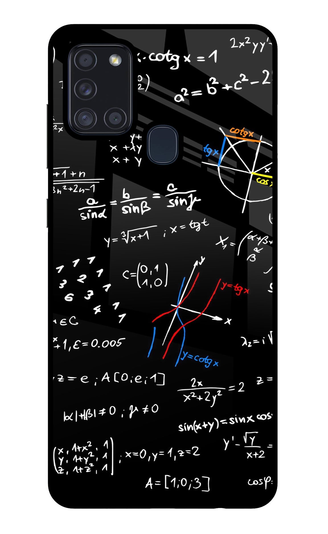 Mathematics Formula Samsung A21s Back Cover