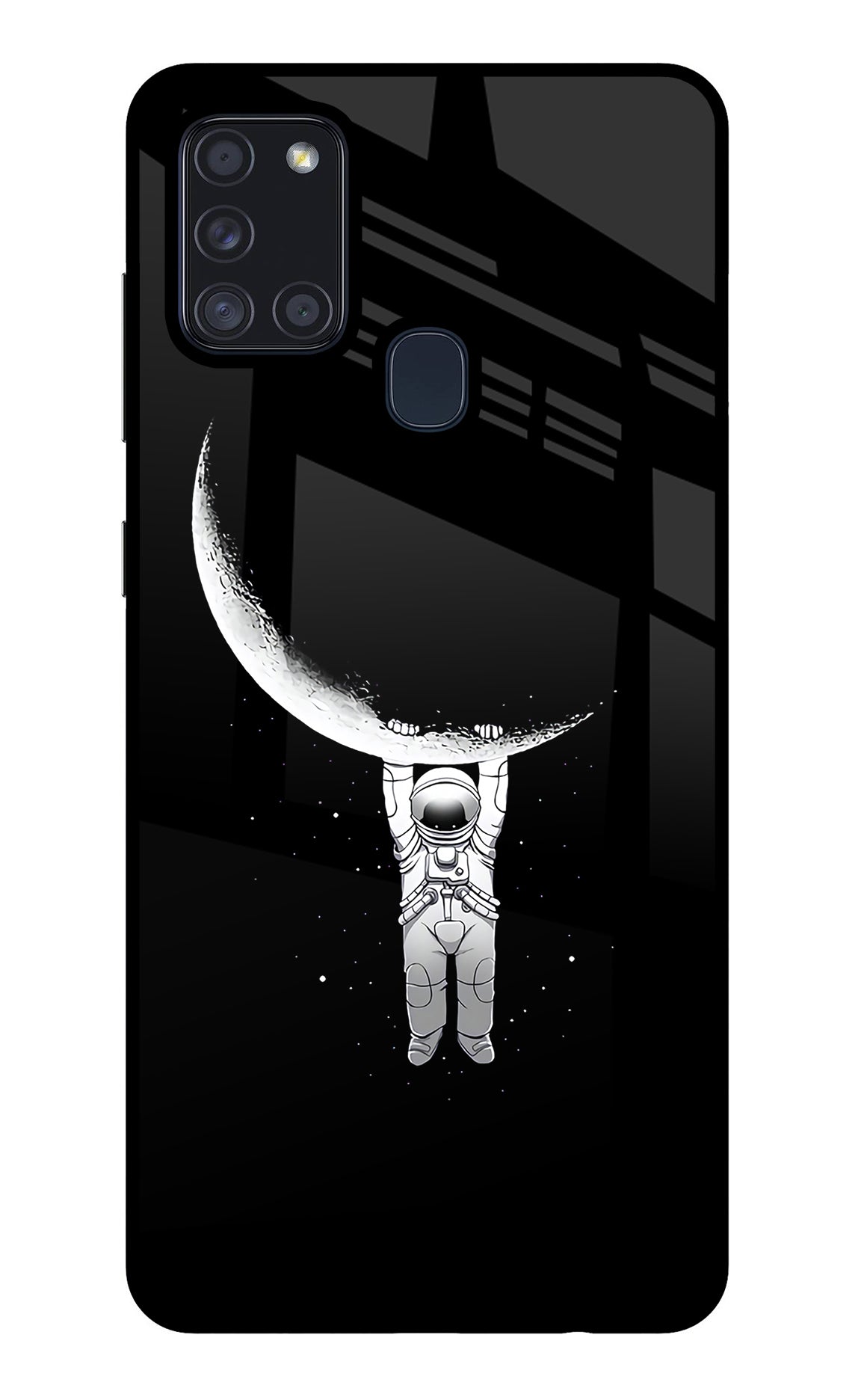 Moon Space Samsung A21s Back Cover