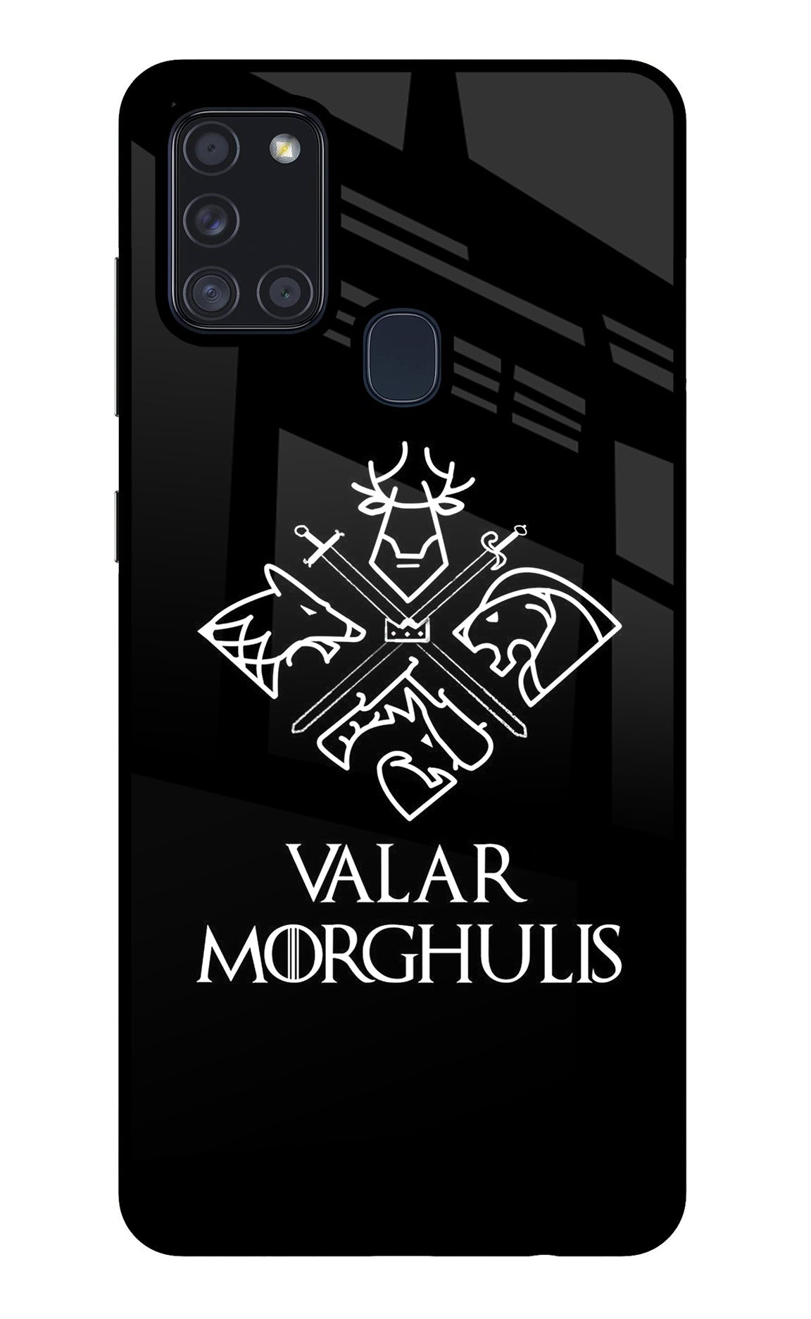 Valar Morghulis | Game Of Thrones Samsung A21s Glass Case