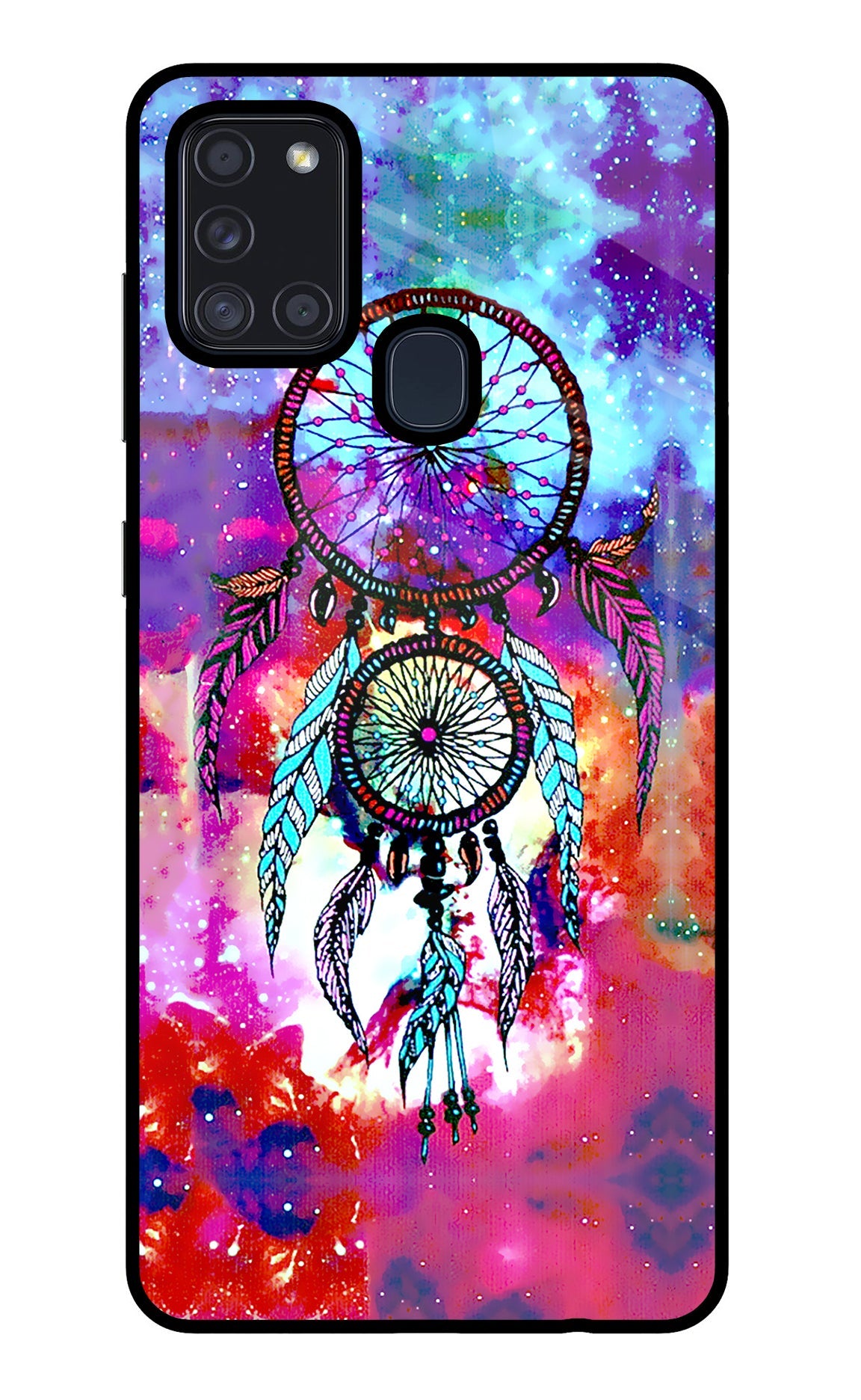 Dream Catcher Abstract Samsung A21s Glass Case