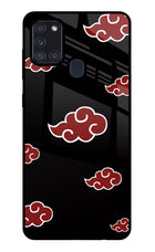 Akatsuki Samsung A21s Glass Case