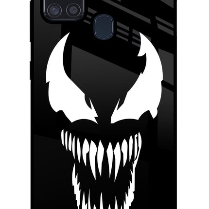 Venom Samsung A21s Glass Case
