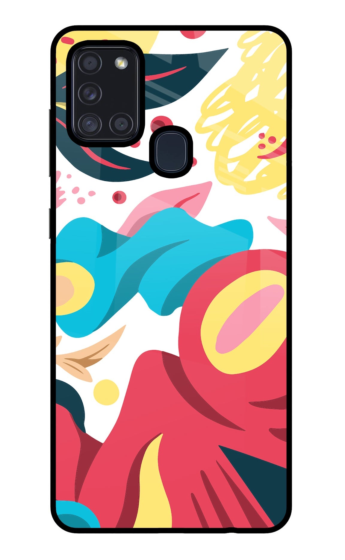 Trippy Art Samsung A21s Back Cover