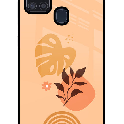 Bohemian Art Samsung A21s Glass Case