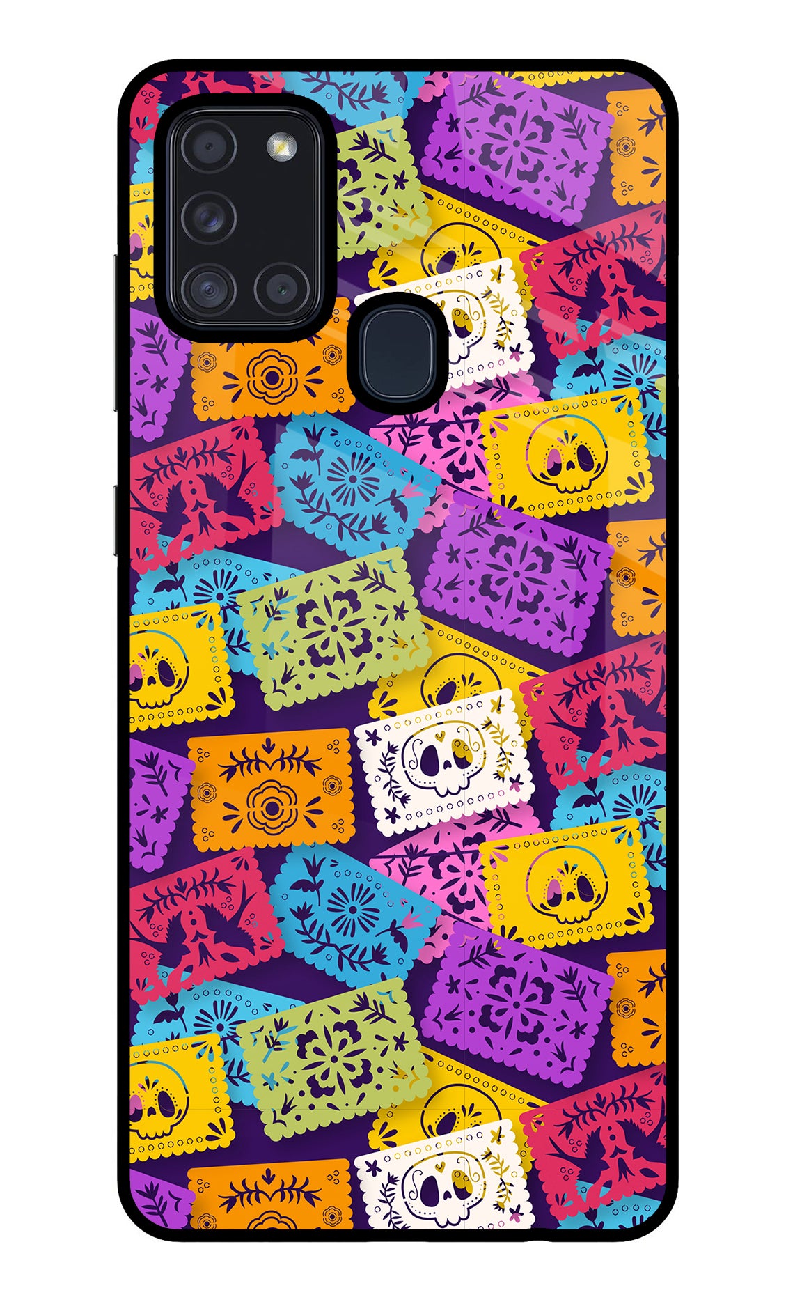 Mexican Pattern Samsung A21s Back Cover