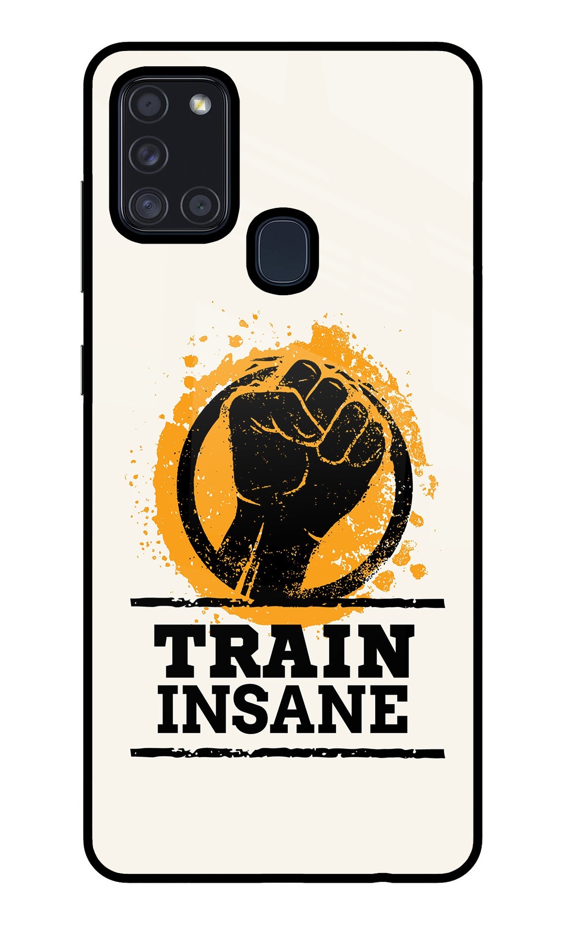 Train Insane Samsung A21s Back Cover