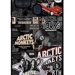 Arctic Monkeys Samsung A21s Glass Case