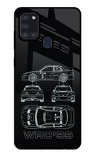 WRC'99 Samsung A21s Glass Case