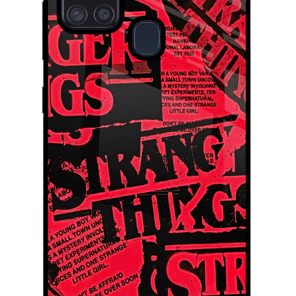 Ordinary Things Samsung A21s Glass Case