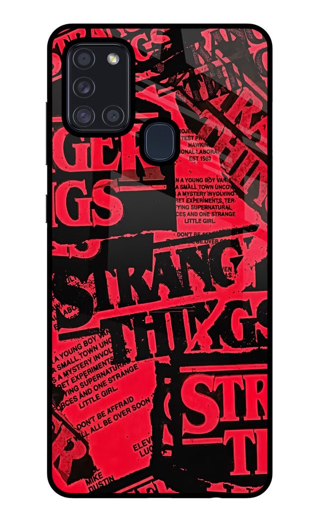 Ordinary Things Samsung A21s Glass Case