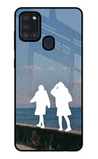 Coastal Dream Samsung A21s Glass Case