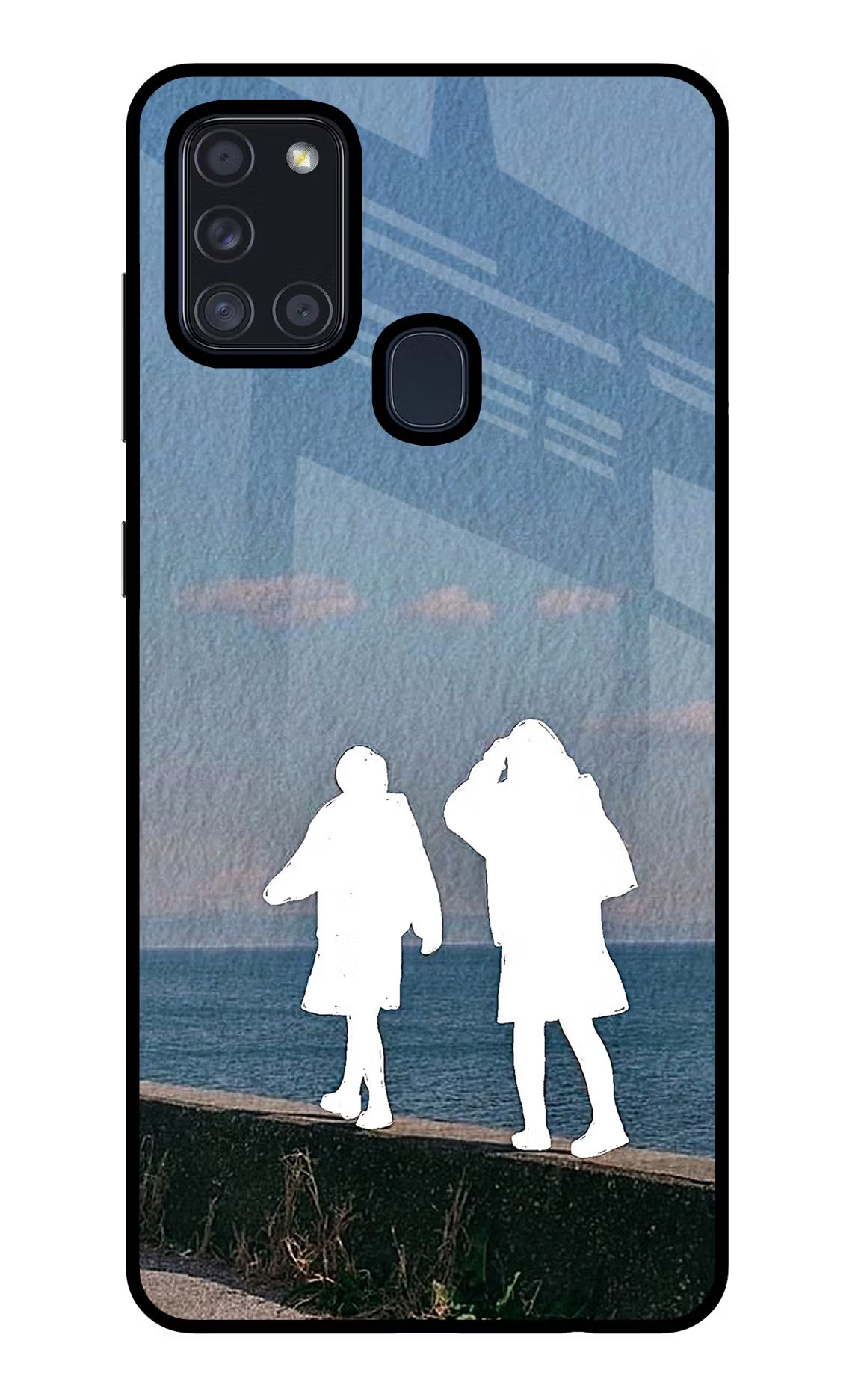 Coastal Dream Samsung A21s Glass Case