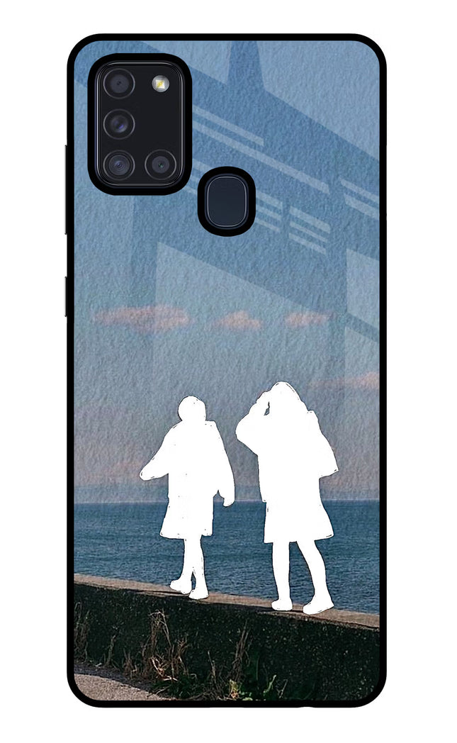 Coastal Dream Samsung A21s Glass Case
