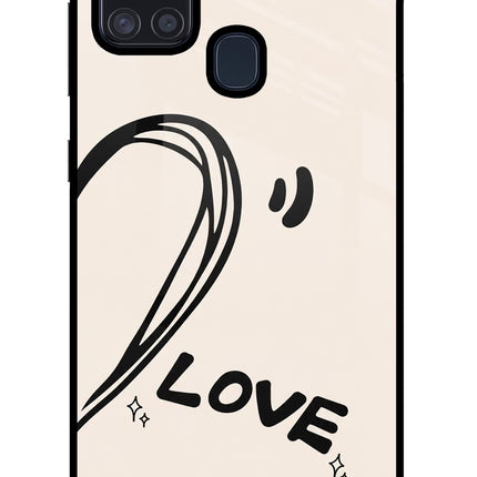 Soul Line Samsung A21s Glass Case