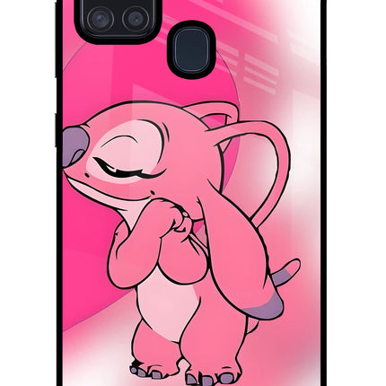 Angel Hug Samsung A21s Glass Case