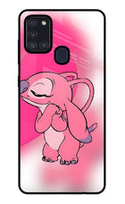 Angel Hug Samsung A21s Glass Case