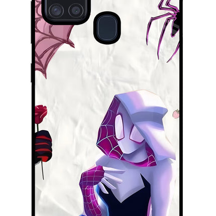 Gwen Verse Samsung A21s Glass Case
