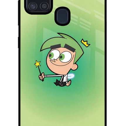 Cosmo Magic Samsung A21s Glass Case