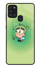 Cosmo Magic Samsung A21s Glass Case
