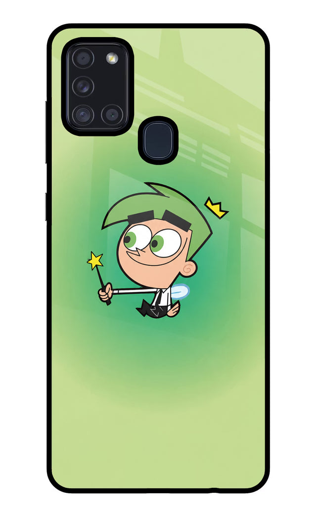 Cosmo Magic Samsung A21s Glass Case