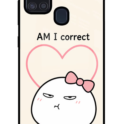 Always Right Samsung A21s Glass Case
