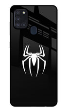 Miles Symbol Samsung A21s Glass Case
