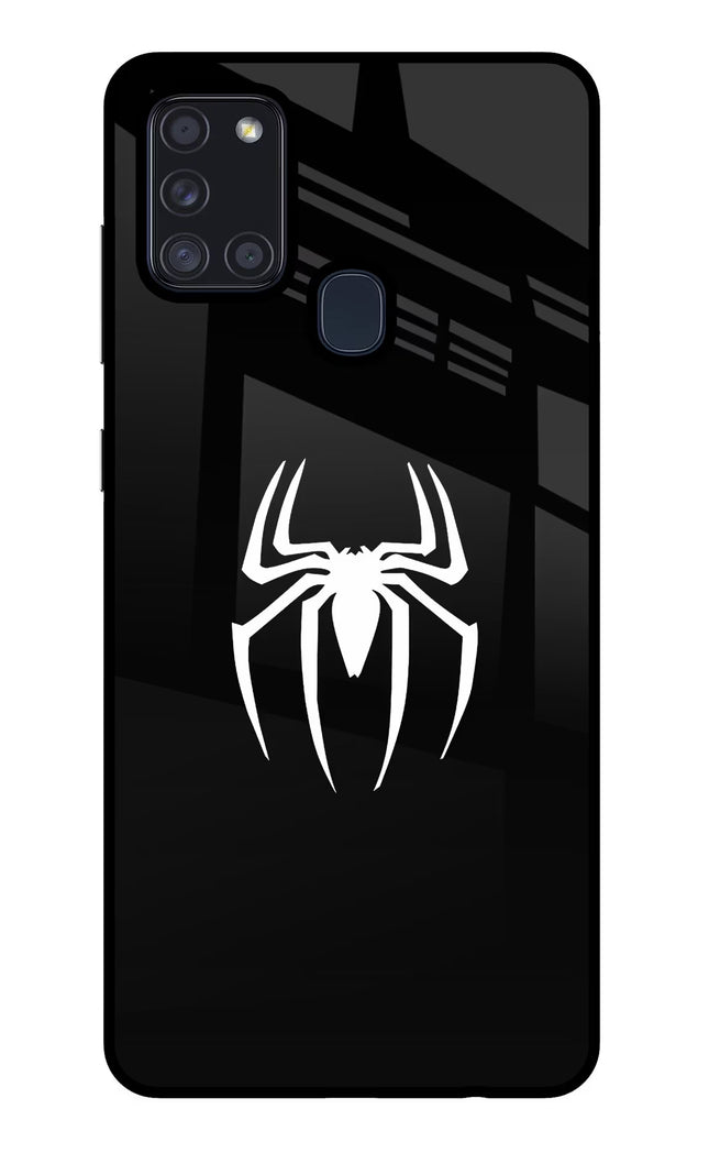 Miles Symbol Samsung A21s Glass Case