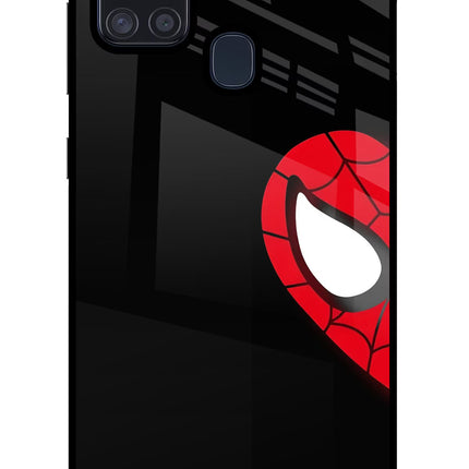 Peter Mask Samsung A21s Glass Case