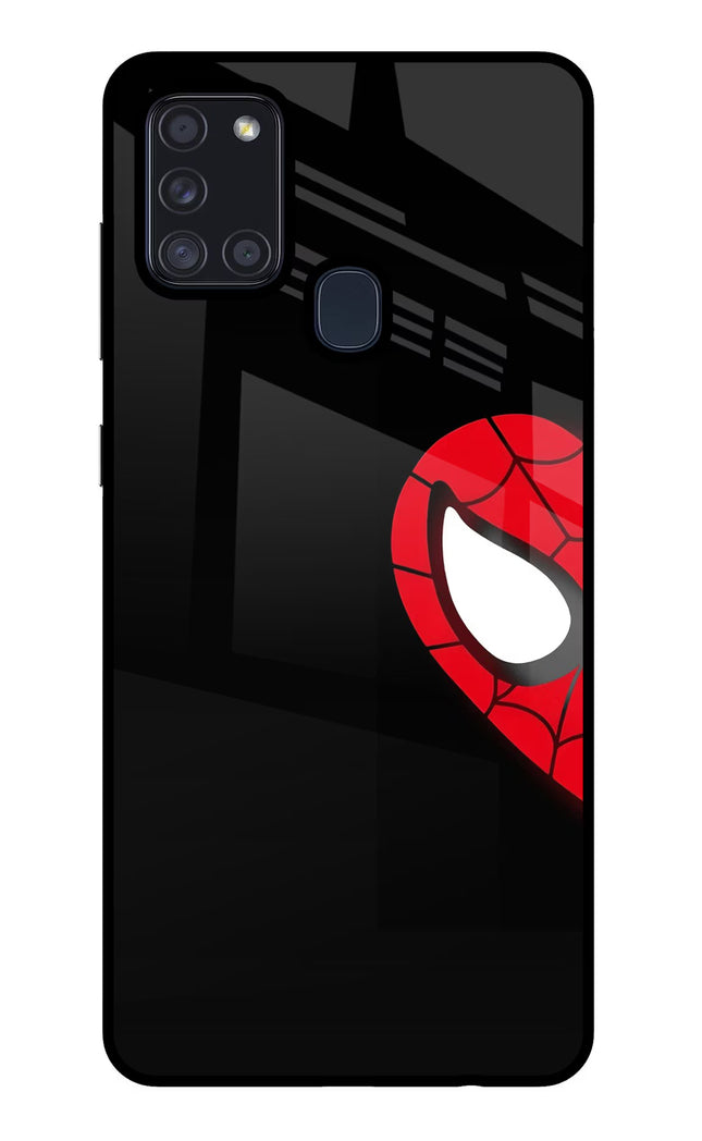 Peter Mask Samsung A21s Glass Case