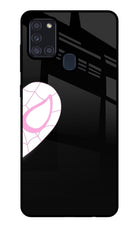 Gwen Mask Samsung A21s Glass Case