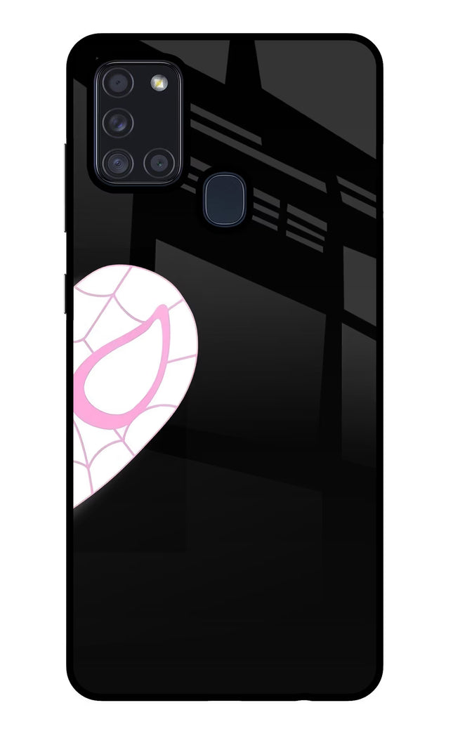 Gwen Mask Samsung A21s Glass Case