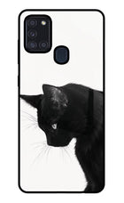 Shadow Gaze Samsung A21s Glass Case