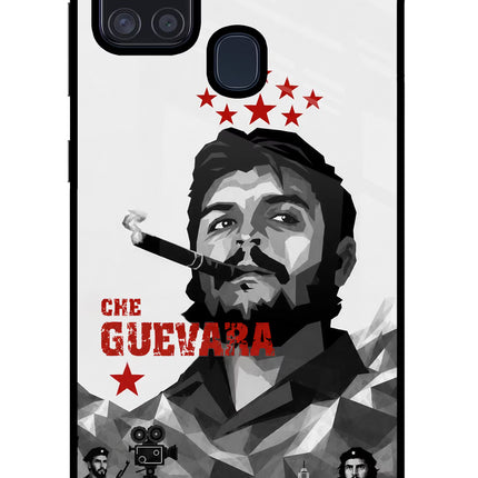 Che Guevara Iconic Samsung A21s Glass Case