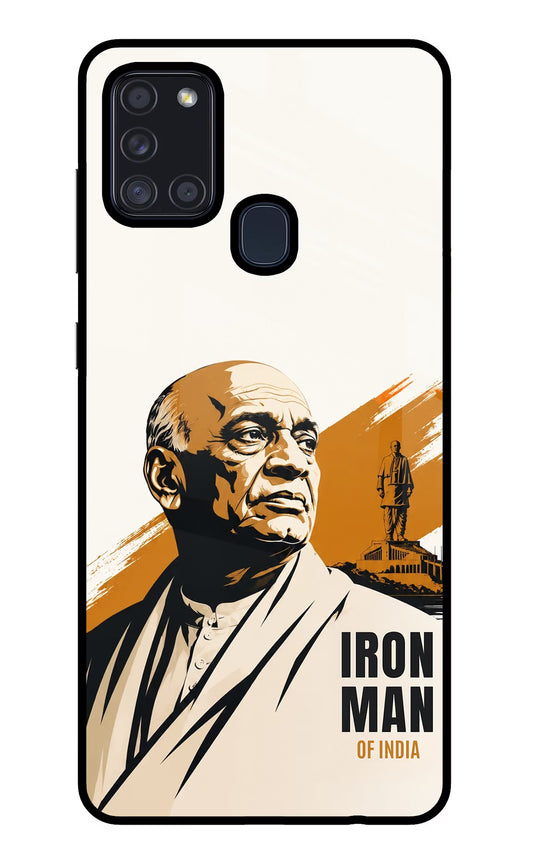 Chandrashekhar Azad Fearless Samsung A21s Glass Case