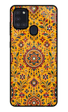 Sunlit Aura Samsung A21s Glass Case
