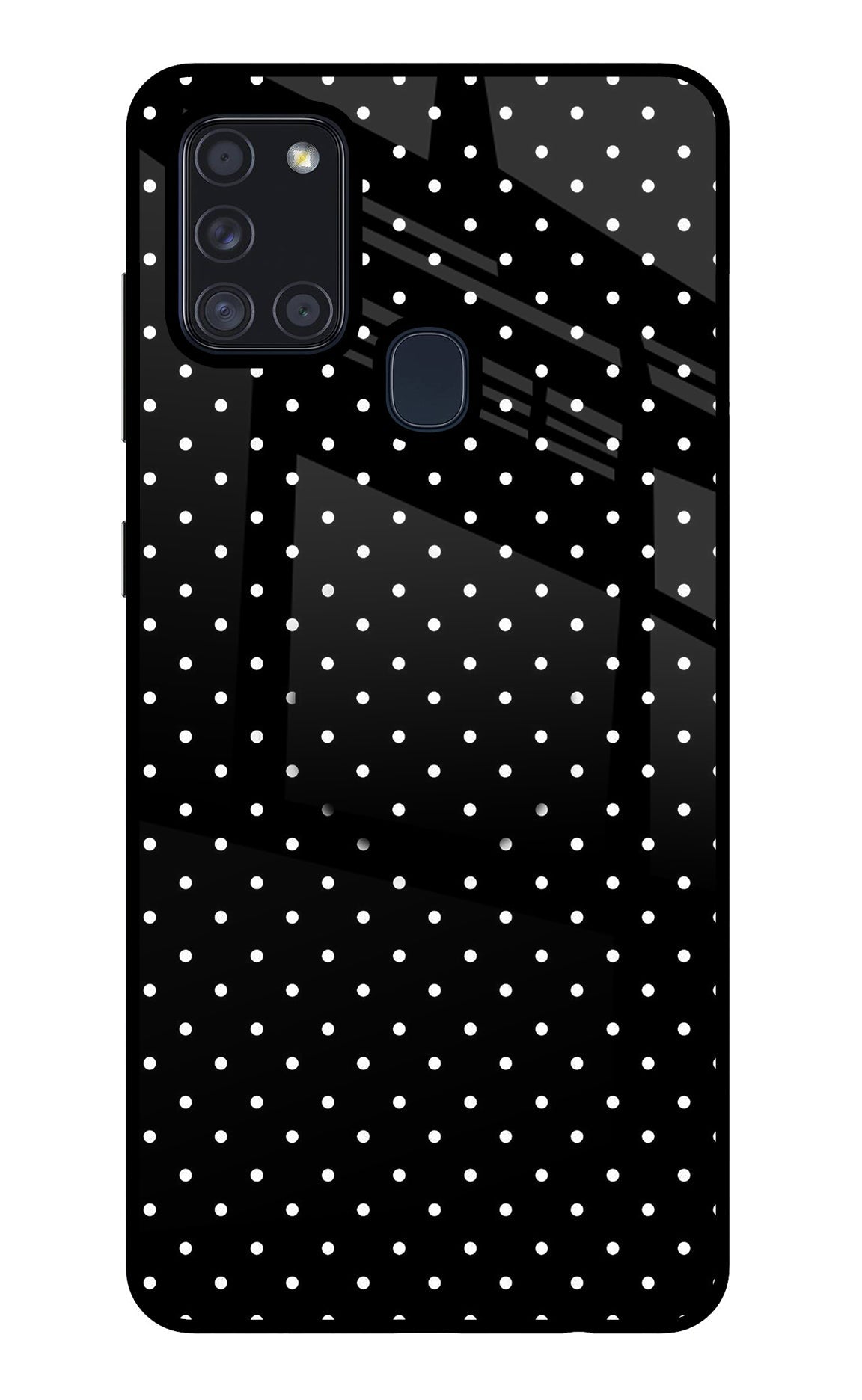 White Dots Samsung A21s Pop Case