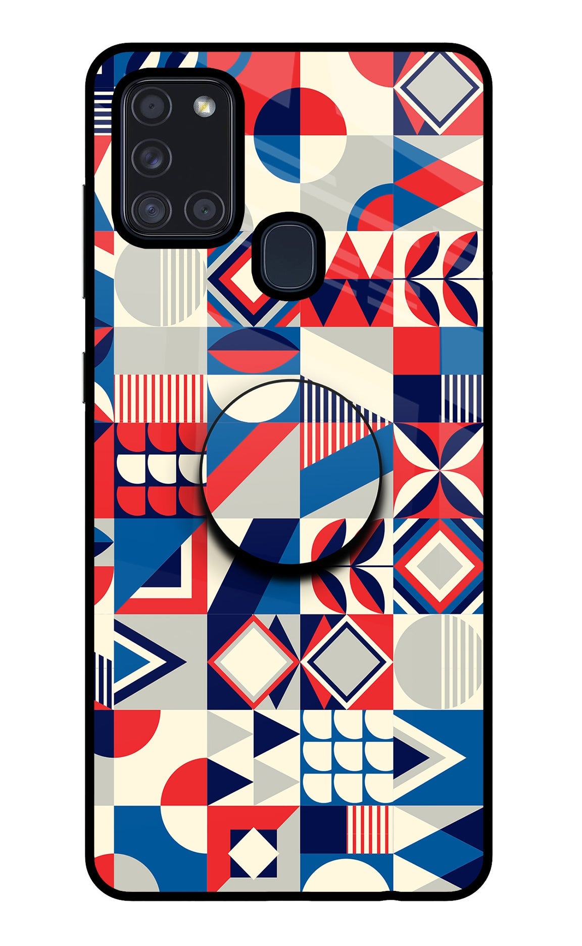 Colorful Pattern Samsung A21s Pop Case