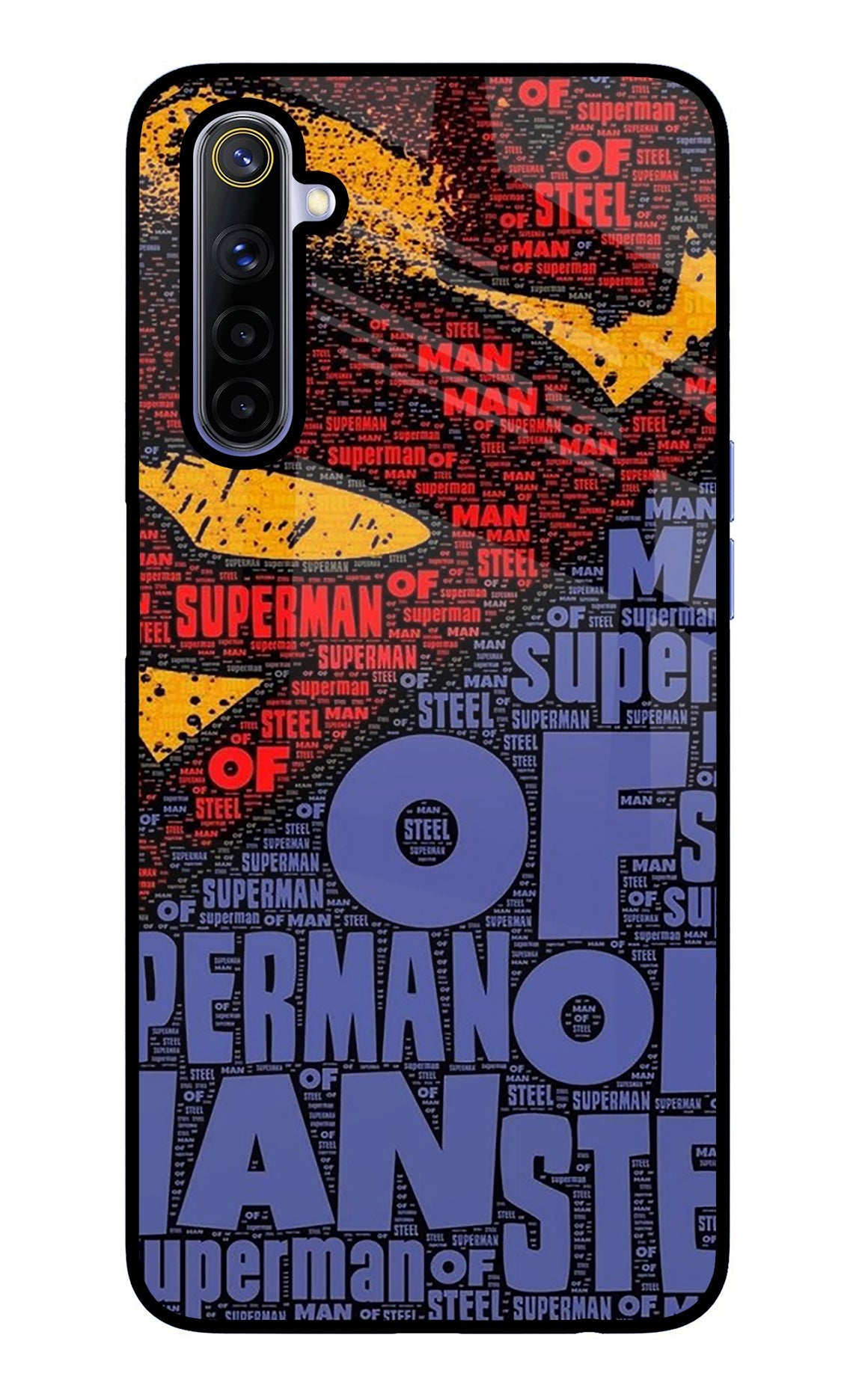 Superman Realme 6/6i Glass Case