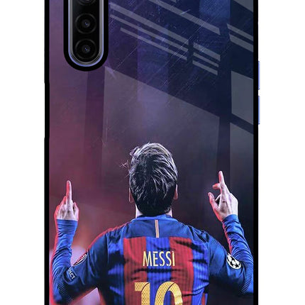 Messi Realme 6/6i Glass Case