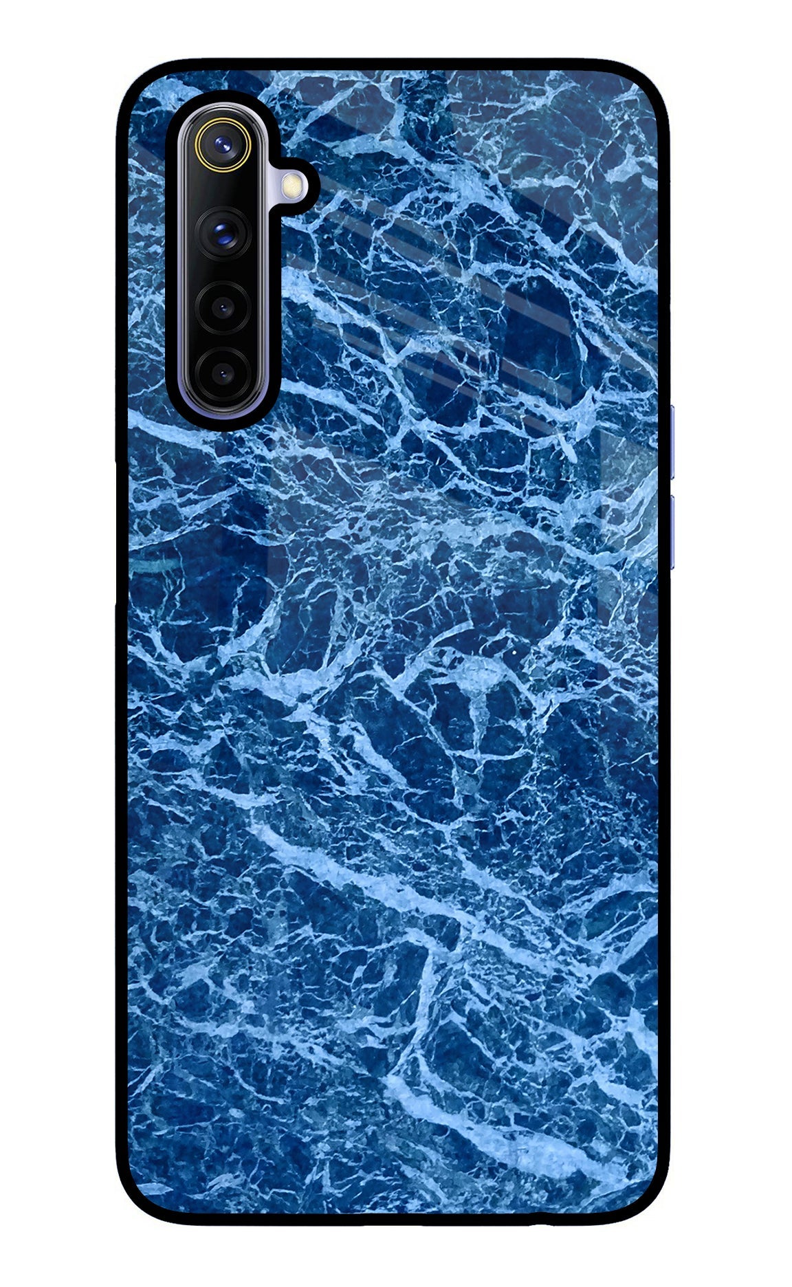 Blue Marble Realme 6/6i Glass Case