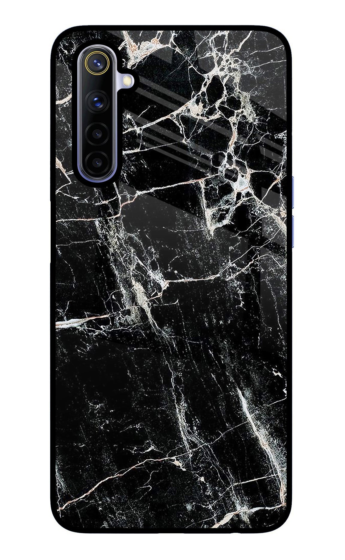 Black Marble Texture Realme 6/6i Back Cover