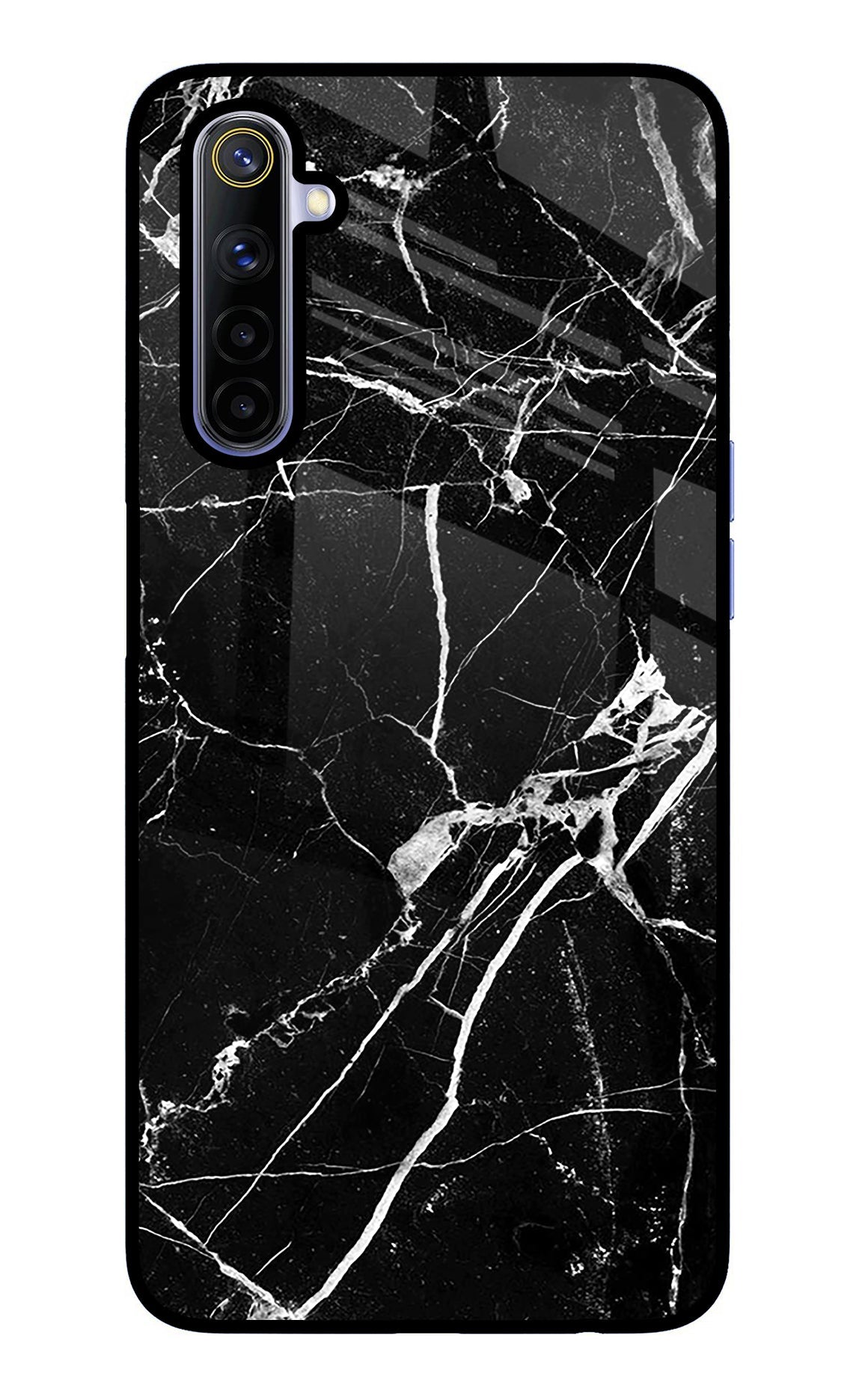 Black Marble Pattern Realme 6/6i Back Cover