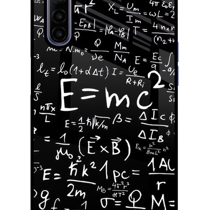 Physics Formula Realme 6/6i Glass Case Back Cover by Casekaro