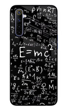 Physics Formula Realme 6/6i Glass Case