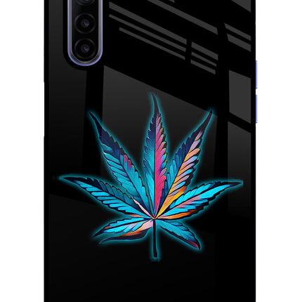 Weed Realme 6/6i Glass Case