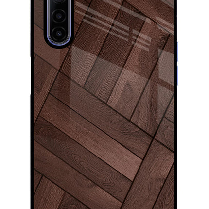 Wooden Texture Design Realme 6/6i Glass Case