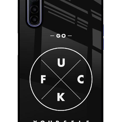 Go Fuck Yourself Realme 6/6i Glass Case
